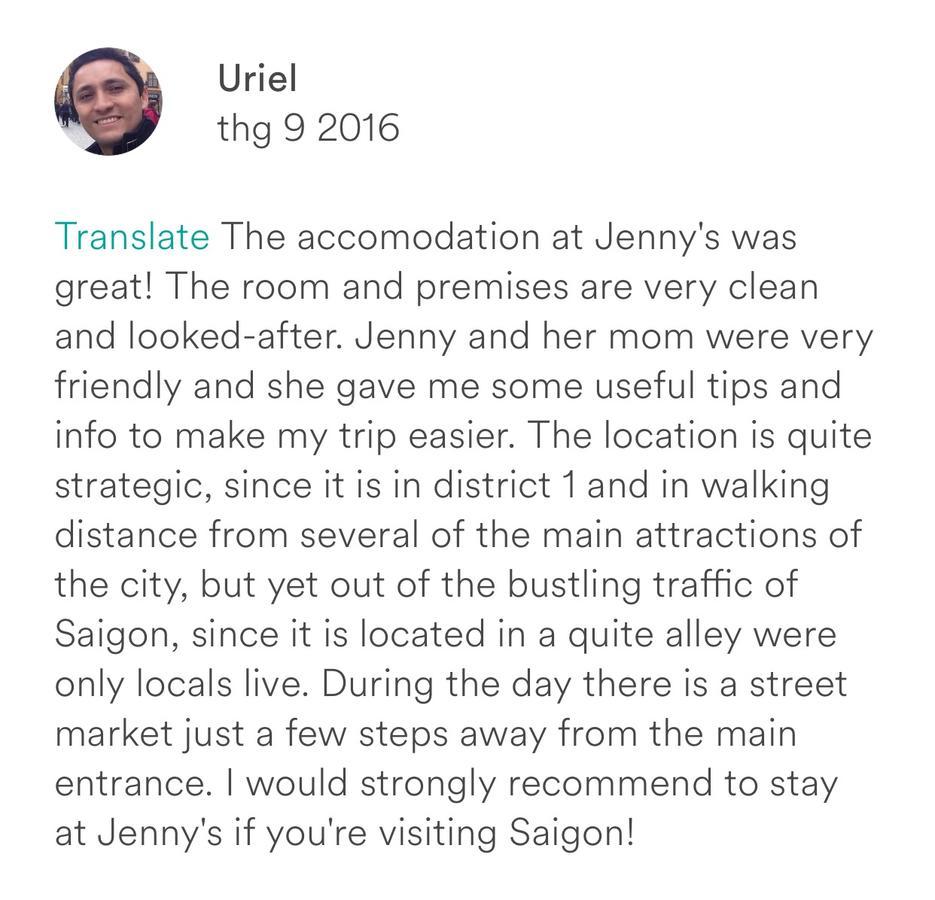 Jenny'S Place 1 Πόλη Χο Τσι Μινχ Εξωτερικό φωτογραφία